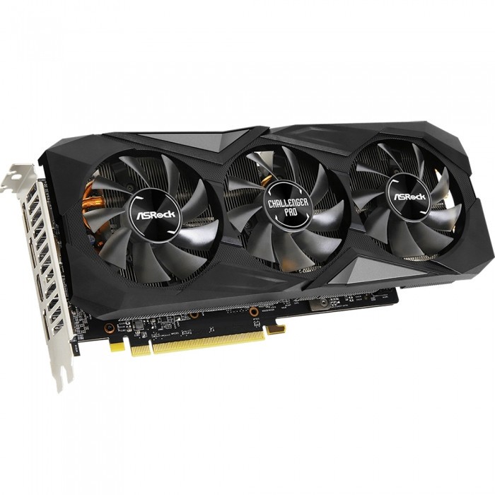 Видеокарта ASRock (RX5700XT CLP 8GO) AMD Radeon RX5700 XT 8GB Challenger Pro OC