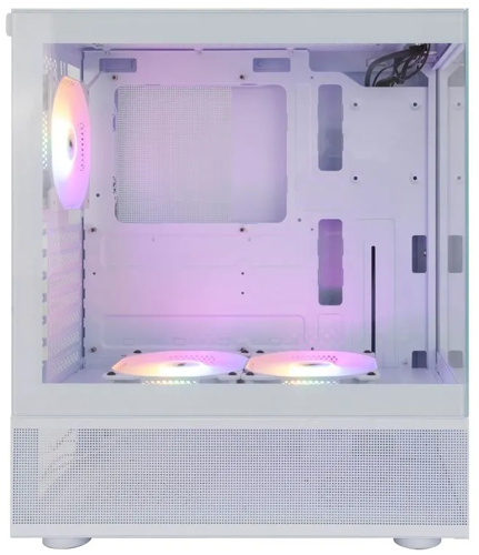 Компьютерный корпус 1STPLAYER MIKU Mi7-A LED TG White (Mi7-A-WH-2F1R-W-1F1-W)