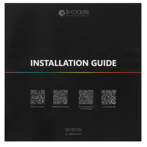 Система жидкостного охлаждения для процессора ID-COOLING SL360 XE White