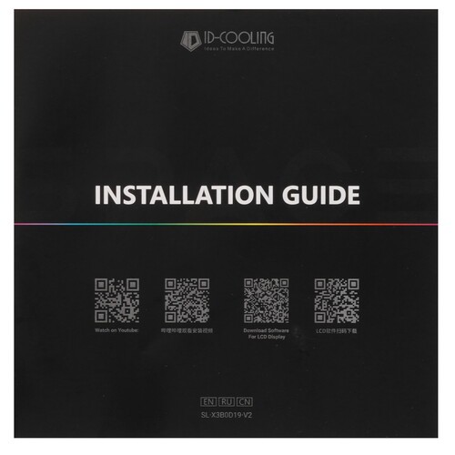 Система жидкостного охлаждения для процессора ID-COOLING SL360 XE White