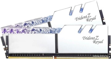 Оперативная память 64 Gb 3600 MHz G.Skill TRIDENT Z ROYAL SILVER (F4-3600C16D-64GTRS)
