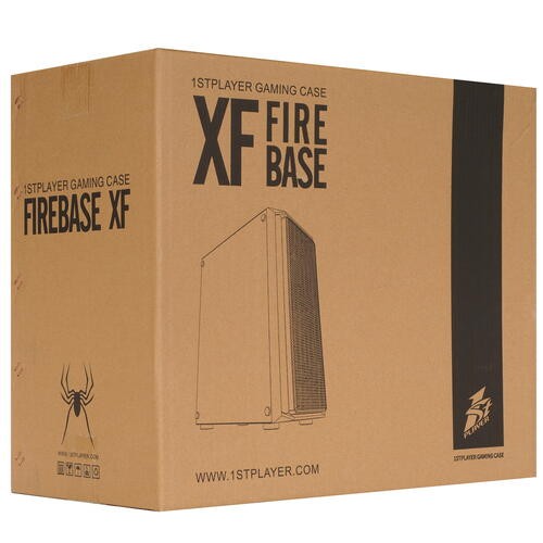 Компьютерный корпус 1STPLAYER FIREBASE XF (XF-BK-4F1)