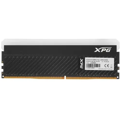 Оперативная память 8 Gb 4133 MHz ADATA XPG SPECTRIX D45G RGB (AX4U41338G19J-CBKD45G)