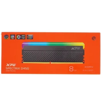 Оперативная память 8 Gb 4133 MHz ADATA XPG SPECTRIX D45G RGB (AX4U41338G19J-CBKD45G)