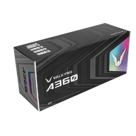 Система жидкостного охлаждения для процессора Valkyrie A360 ARGB Black (HW A360)