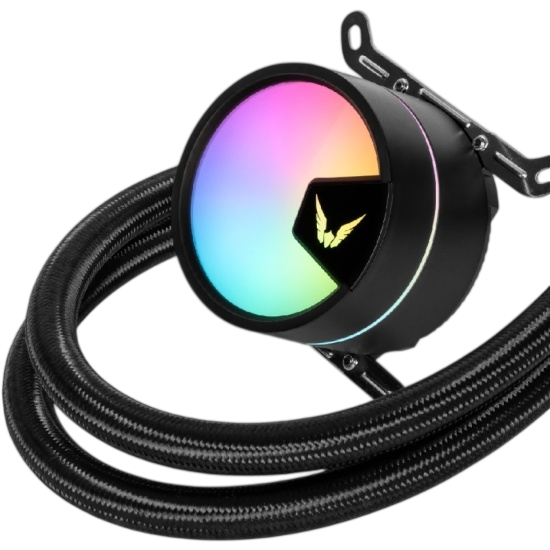Система жидкостного охлаждения для процессора Valkyrie A360 ARGB Black (HW A360)