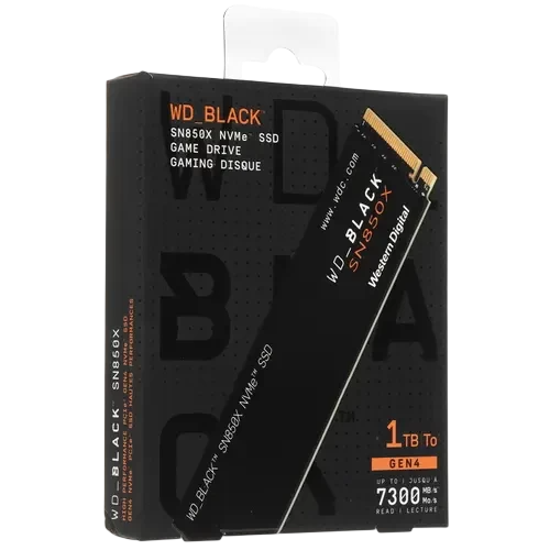 Твердотельный накопитель Western Digital 1000 Gb Black (WDS100T2X0E)