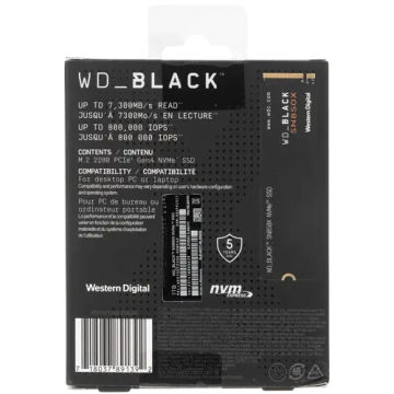 Твердотельный накопитель Western Digital 1000 Gb Black (WDS100T2X0E)