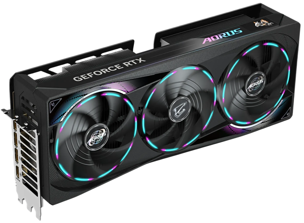 Видеокарта Gigabyte (GV-N507TAORUS M-16GD) GeForce RTX 5070 Ti 16GB AORUS MASTER