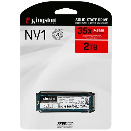 Твердотельный накопитель Kingston 2000 Gb NV1 SNVS/2000G(CN) Bulk