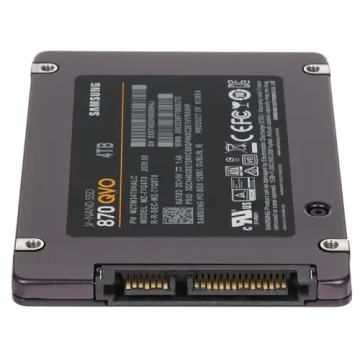Твердотельный накопитель Samsung 4000 Gb 870 QVO (MZ-77Q4T0BW)