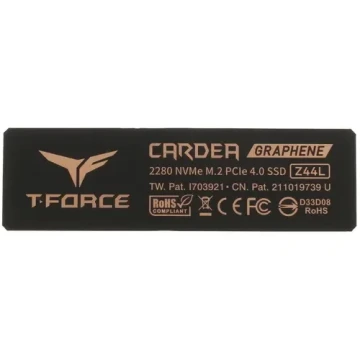 Твердотельный накопитель Team Group 250 Gb T-FORCE CARDEA Z44L M.2 TM8FPL250G0C127