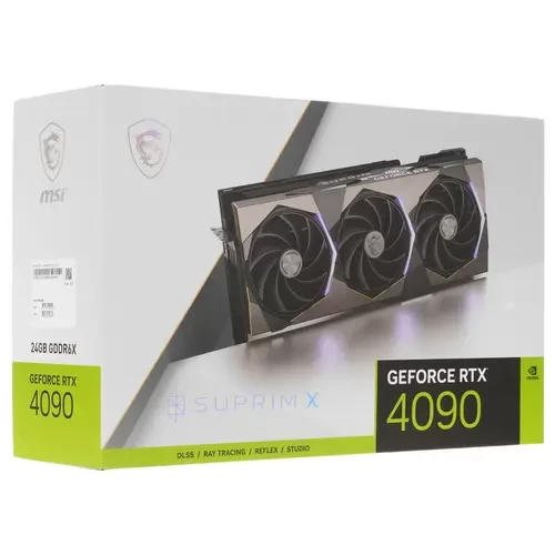Видеокарта MSI (RTX 4090 SUPRIM 24G) GeForce RTX 4090 24Gb SUPRIM