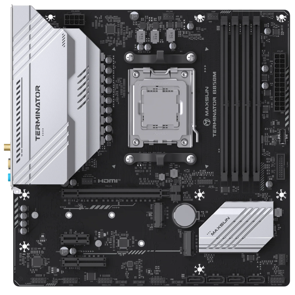 Материнская плата MaxSun MS-Terminator B850M WIFI (6940709661741)