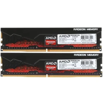 Оперативная память 16 Gb 2666 MHz AMD R7 PERFOMANCE SERIES Black (R7S416G2606U2K)