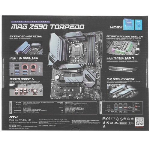 Материнская плата MSI MAG Z590 TORPEDO