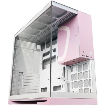 Компьютерный корпус Geometric Future Model 5 White/Pink with fans (1AM5WKPK01100)