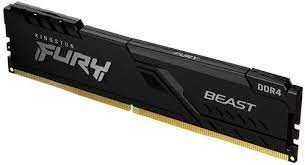 Оперативная память 8 Gb 2666 MHz Kingston FURY Beast Black (KF426C16BB/8)
