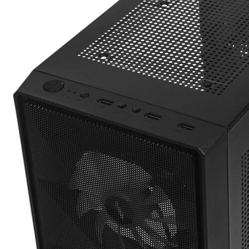 Компьютерный корпус 1STPLAYER FD3 FRGB Black (FD3-BK-4F1)