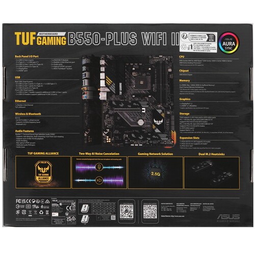 Материнская плата ASUS TUF GAMING B550-PLUS WIFI II