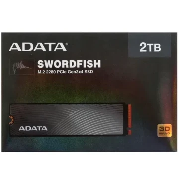 Твердотельный накопитель ADATA 2000 Gb SWORDFISH ASWORDFISH-2T-C