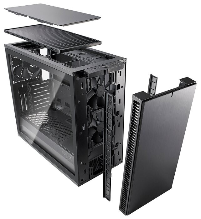 Компьютерный корпус Fractal Design DEFINE S2 TG Titanium FD-CA-DEF-S2-GY-TGL