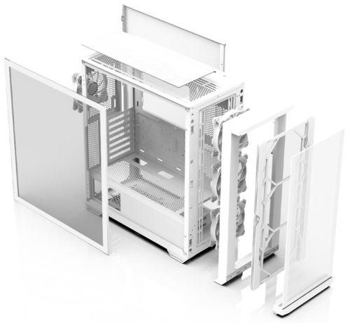 Компьютерный корпус Zalman Z10 DUO White