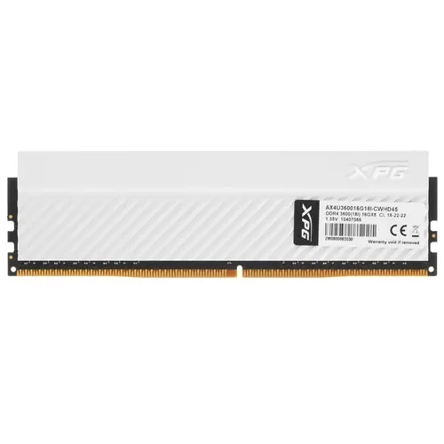Оперативная память 16 Gb 3600 MHz ADATA XPG GAMMIX D45 (AX4U360016G18I-CWHD45)