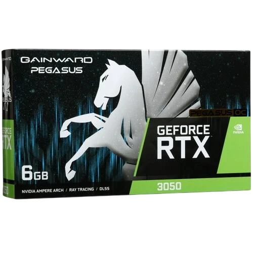 Видеокарта GAINWARD (NE63050S18JE-1070E) GeForce RTX 3050 6GB PEGASUS OC