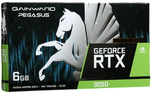 Видеокарта GAINWARD (NE63050S18JE-1070E) GeForce RTX 3050 6GB PEGASUS OC