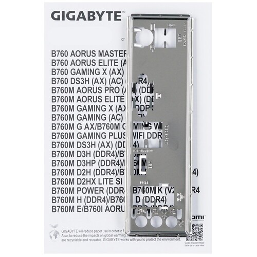 Материнская плата Gigabyte B760M D3HP