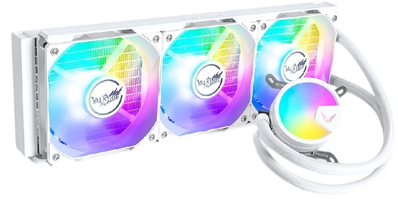 Система жидкостного охлаждения для процессора Valkyrie A360 ARGB White (HW A360W)