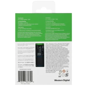 Твердотельный накопитель Western Digital 960 Gb TLC SN350 WDS960G2G0C