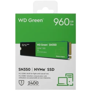 Твердотельный накопитель Western Digital 960 Gb TLC SN350 WDS960G2G0C