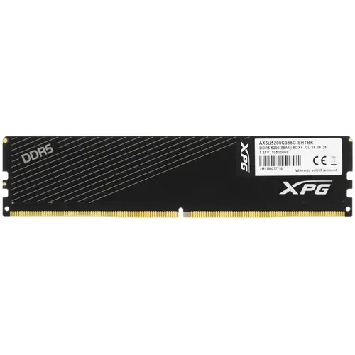Оперативная память 8 Gb 5200 MHz ADATA XPG HUNTER (AX5U5200C388G-SHTBK)