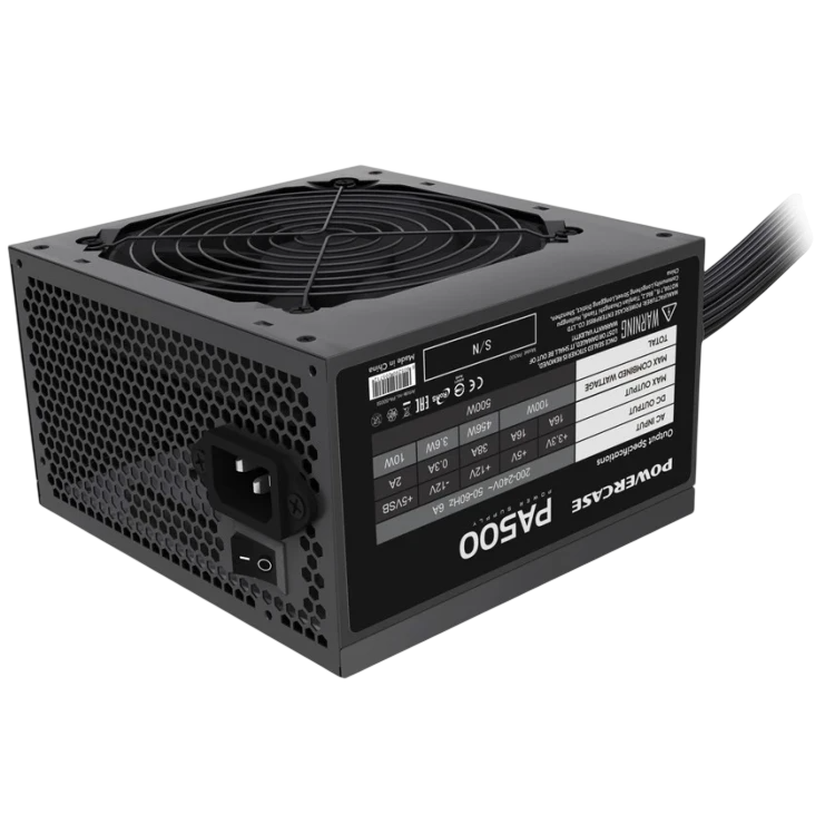Блок питания Powercase 500W PA500 (PA-500SI)