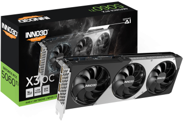 Видеокарта INNO3D (N506T3-16D7X-191073L) GeForce RTX 5060 Ti 16GB ХЗ ОС