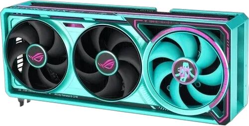 Видеокарта ASUS (ROG-ASTRAL-RTX5080-O16G-MIKU-W) GeForce RTX 5080 16GB ROG ASTRAL HATSUNE MIKU EDITION WHITE OC (90YV0LV9-M0NM00)