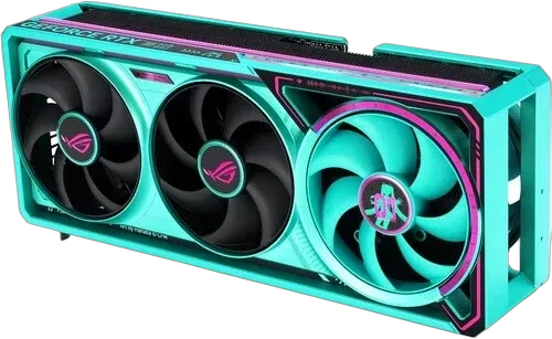 Видеокарта ASUS (ROG-ASTRAL-RTX5080-O16G-MIKU-W) GeForce RTX 5080 16GB ROG ASTRAL HATSUNE MIKU EDITION WHITE OC (90YV0LV9-M0NM00)