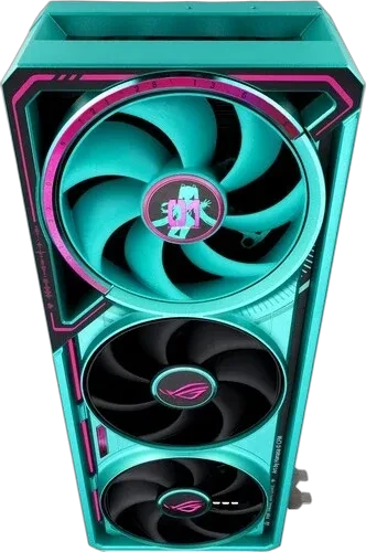 Видеокарта ASUS (ROG-ASTRAL-RTX5080-O16G-MIKU-W) GeForce RTX 5080 16GB ROG ASTRAL HATSUNE MIKU EDITION WHITE OC (90YV0LV9-M0NM00)