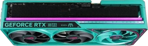 Видеокарта ASUS (ROG-ASTRAL-RTX5080-O16G-MIKU-W) GeForce RTX 5080 16GB ROG ASTRAL HATSUNE MIKU EDITION WHITE OC (90YV0LV9-M0NM00)