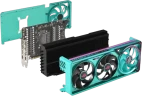 Видеокарта ASUS (ROG-ASTRAL-RTX5080-O16G-MIKU-W) GeForce RTX 5080 16GB ROG ASTRAL HATSUNE MIKU EDITION WHITE OC (90YV0LV9-M0NM00)