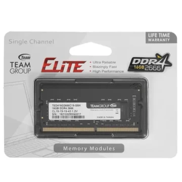 Оперативная память 16 Gb 2666 MHz Team Group Elite (TED416G2666C19-S01)