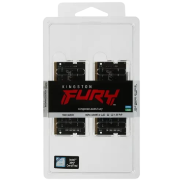 Оперативная память 16 Gb 3200 MHz Kingston FURY IMPACT (KF432S20IBK2/16)
