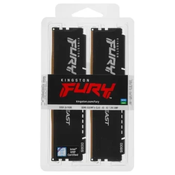 Оперативная память 32 Gb 6000 MHz Kingston FURY Beast (KF560C40BBK2-32)