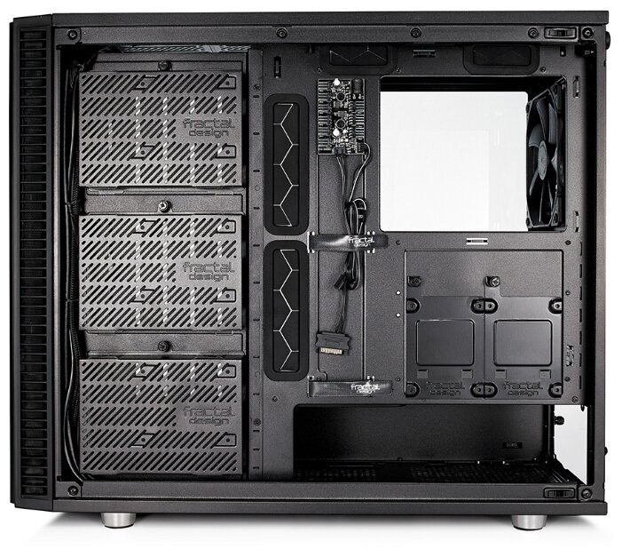 Компьютерный корпус Fractal Design DEFINE S2 TG Blackout Edition FD-CA-DEF-S2-BKO-TGL