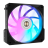 Вентилятор для корпуса ALSEYE Cooling Fan i12B black PWM