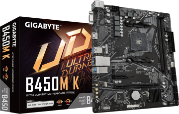 Материнская плата Gigabyte B450M K 2.0