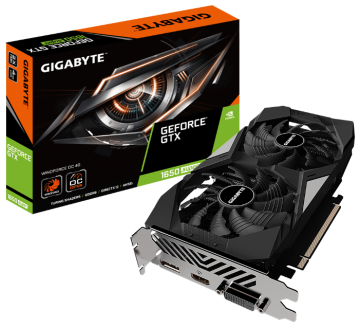 Видеокарта GIGABYTE (GV-N165SWF2OC-4GD) GeForce GTX 1650 SUPER 4GB WINDFORCE OC