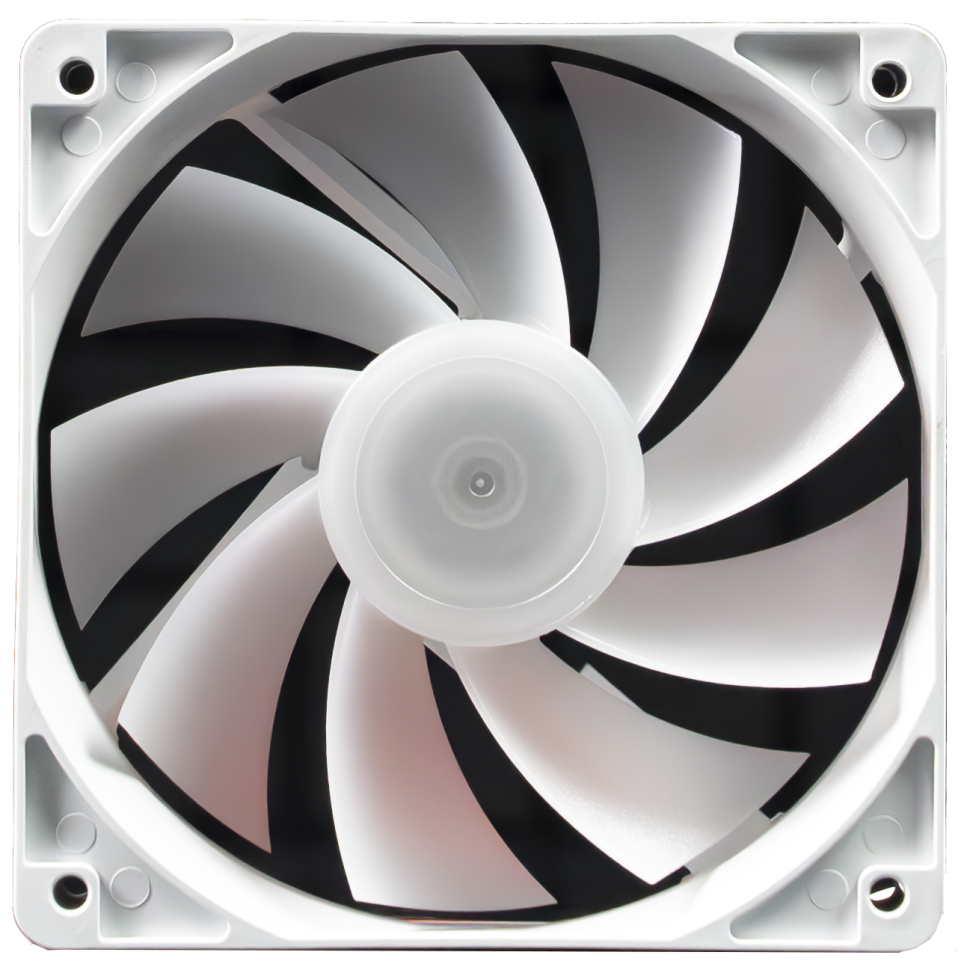 Вентилятор для корпуса Helly NF-12 120 мм ARGB Reverse White